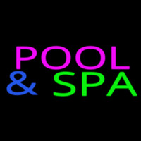 Pink Pool And Spa Enseigne Néon