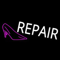 Pink Sandal Logo Repair Enseigne Néon