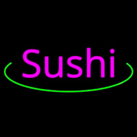 Pink Sushi Enseigne Néon