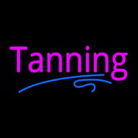 Pink Tanning Enseigne Néon