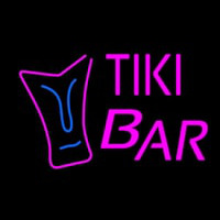 Pink Tiki Bar Enseigne Néon