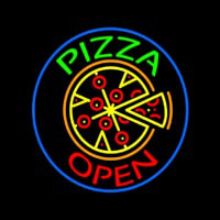 Pizza Open Enseigne Néon