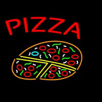 Pizza With Logo Enseigne Néon