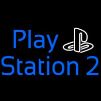 Playstation 2 Enseigne Néon