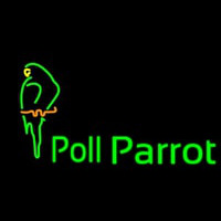 Poll Parrot Logo Enseigne Néon
