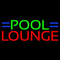 Pool Lounge Enseigne Néon