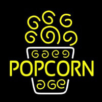 Popcorn Block Enseigne Néon