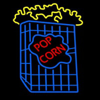 Popcorn With Logo Enseigne Néon