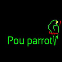 Pou Parrot Enseigne Néon