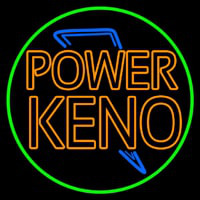 Power Keno 1 Enseigne Néon
