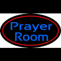 Prayer Room With Border Enseigne Néon