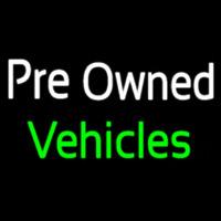 Pre Owned Vehicles Enseigne Néon