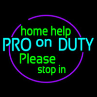 Pro On Duty Enseigne Néon
