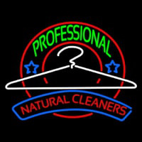 Professional Natural Cleaners Enseigne Néon