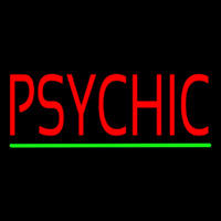 Psychic Green Line Enseigne Néon
