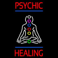 Psychic Health With Blue Line Enseigne Néon