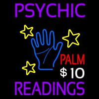 Psychic Palm Readings Enseigne Néon