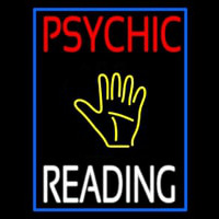 Psychic Reading Block Yellow Palm Enseigne Néon