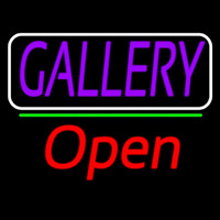 Purle Gallery With Open 2 Enseigne Néon