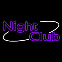 Purple Block Night Club Enseigne Néon