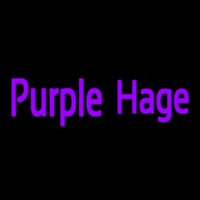 Purple Hage Enseigne Néon