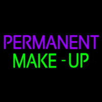 Purple Permanent Green Make Up Enseigne Néon