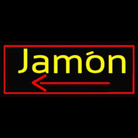 Red  Border Jamon Enseigne Néon