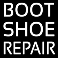 Red Boot Shoe Repair Enseigne Néon