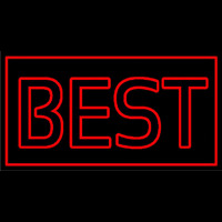 Red Border Best Enseigne Néon