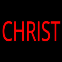 Red Christ Enseigne Néon