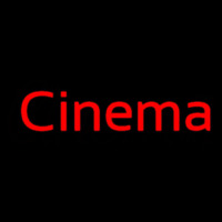 Red Cinema Enseigne Néon