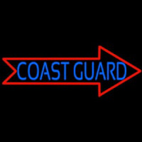 Red Coast Guard Enseigne Néon