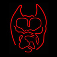 Red Devil Logo Enseigne Néon
