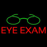 Red Eye E am Green Glass Logo Enseigne Néon