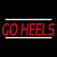 Red Go Heels Enseigne Néon