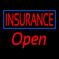 Red Insurance Open Enseigne Néon