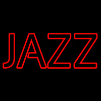 Red Jazz Block 4 Enseigne Néon