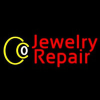 Red Jewelry Repair Enseigne Néon