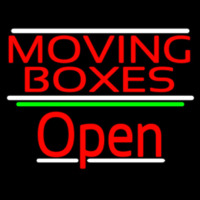 Red Moving Bo es Open 3 Enseigne Néon