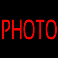 Red Photo Enseigne Néon