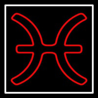 Red Pisces Enseigne Néon