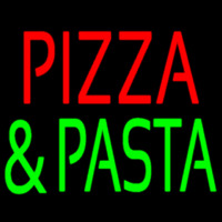 Red Pizza And Pasta Enseigne Néon