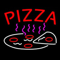 Red Pizza Logo Enseigne Néon