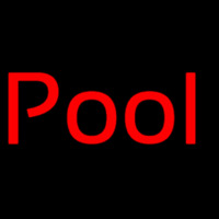Red Pool Enseigne Néon