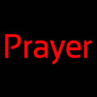 Red Prayer Enseigne Néon