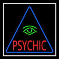Red Psychic Green Eye Enseigne Néon