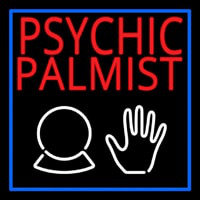 Red Psychic Palmist Enseigne Néon