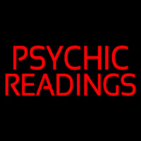 Red Psychic Readings Enseigne Néon