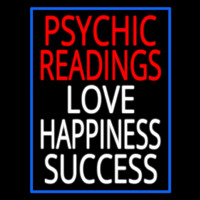 Red Psychic Readings White Love Happiness Success Enseigne Néon