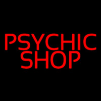 Red Psychic Shop Enseigne Néon